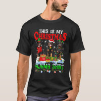 This Is My Christmas Pajama Funny Rottweiler Dog L