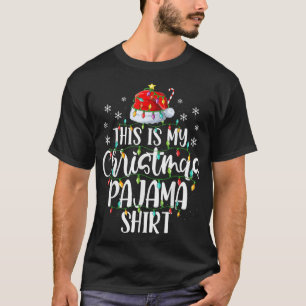 This Is My Christmas Pajama Funny Xmas Lights Chri T-Shirt