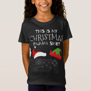 This Is My Christmas Pajama Gamer T-Shirt