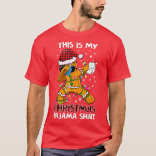 This Is My Christmas Pajama Gingerbread Baking Te T-Shirt