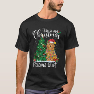 This Is My Christmas Pajama Goldendoodle Lover Dog T-Shirt