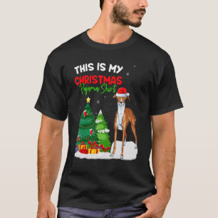 This Is My Christmas Pajama Greyhound Dog Owner T-Shirt