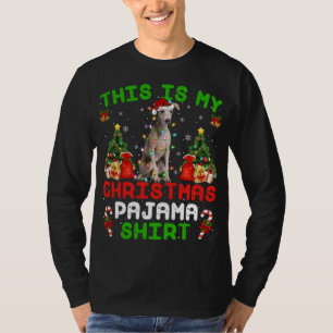 This Is My Christmas Pajama Italian Greyhound Dog T-Shirt