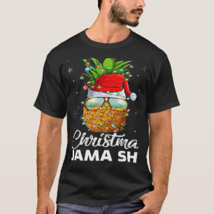 This Is My Christmas Pajama Lighting Pineapple Xma T-Shirt