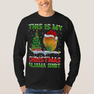 This Is My Christmas Pajama Mango Fruit Christmas T-Shirt