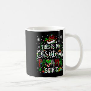 This Is My Christmas Pajama Matching Family Xmas L Coffee Mug