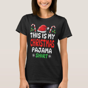 This Is My Christmas Pajama Men Women Kids Boys Gi T-Shirt