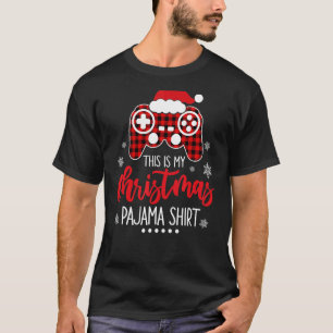 This Is My Christmas Pajama Merry Christmas 6 T-Shirt