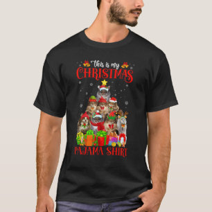 This Is My Christmas Pajama Norwegian Forest Cat T-Shirt