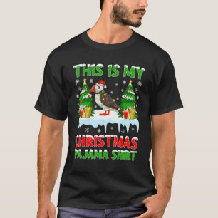 This Is My Christmas Pajama  Puffin Christmas 1 T-Shirt