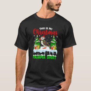 This Is My Christmas Pajama  Puffin Christmas T-Shirt