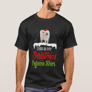 This Is My Christmas Pajama Samoyed Dog T-Shirt