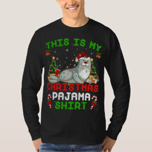 This Is My Christmas Pajama Seals Christmas T-Shirt