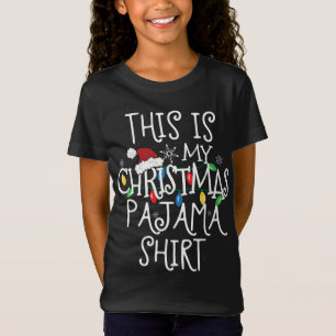 This Is My Christmas Pajama Shirt