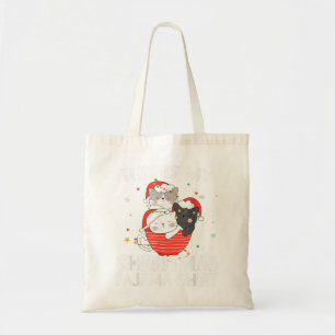 This Is My Christmas Pajama Shirt Cat Lover Funny Tote Bag