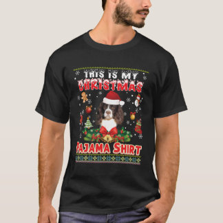 This Is My Christmas Pajama Shirt English Springer