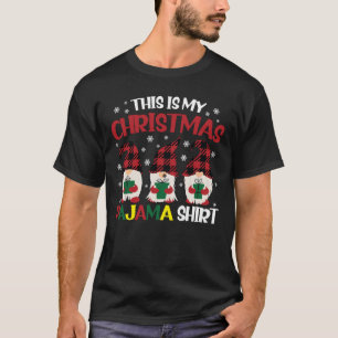 This Is My Christmas Pajama Shirt Family Gnomies