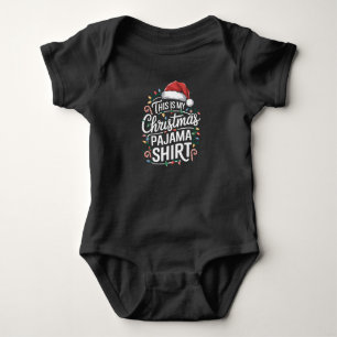This Is My Christmas Pajama Shirt Family Xmas 2024