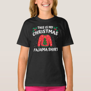 This Is My Christmas Pajama Shirt Funny Christmas