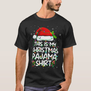 This Is My Christmas Pajama Shirt Funny Xmas Pjs M