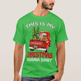 This Is My Christmas Pajama Shirt Pit Bull Truck T
