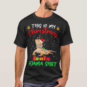 This Is My Christmas Pajama Shirt Santa Bearded