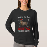 This is My Christmas Pajama Shirt Sea Lion Santa H<br><div class="desc">This is My Christmas Pajama Shirt Sea Lion Santa Hat Xmas</div>
