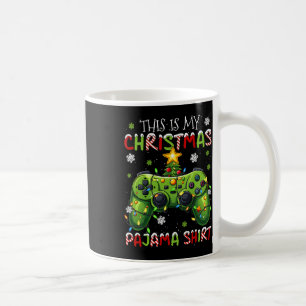 This Is My Christmas Pajama Shirt Video Game Playe Coffee Mug