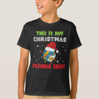 This Is My Christmas Pajama Shirt Volleyball Theme