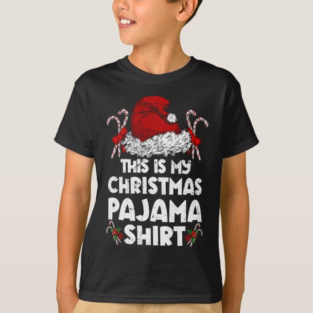 This Is My Christmas Pajama Shirt Xmas (Front)