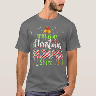 This Is My Christmas Pajama Shirt Xmas Lights Funn