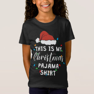 This is My Christmas Pajama Sleep Night T-Shirt
