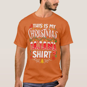 This Is My Christmas Pajama Sleep Night Xmas Holid T-Shirt