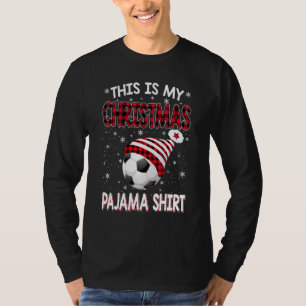 This Is My Christmas Pajama Soccer Christmas T-Shirt