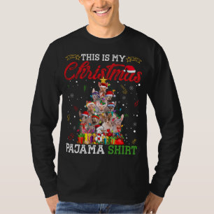 This Is My Christmas Pajama Sphinx Lover T-Shirt