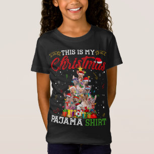 This Is My Christmas Pajama Sphinx Lover T-Shirt