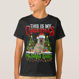 This Is My Christmas Pajama Terrier Dog Christmas T-Shirt