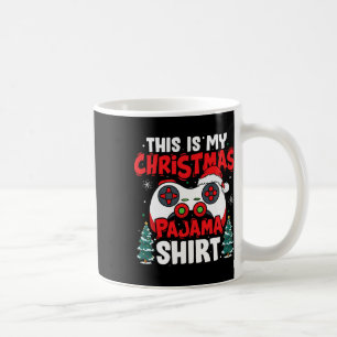 This Is My Christmas Pajama Video Game Gamer Boys  Coffee Mug
