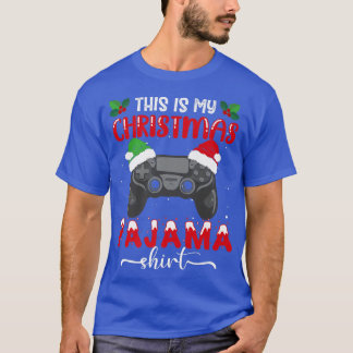 This Is My Christmas Pajama  Video Games Lover  T-Shirt