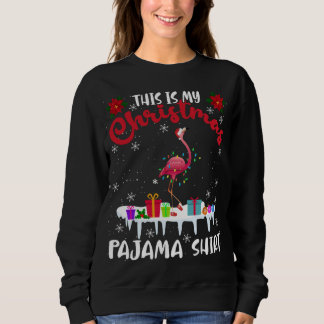 This Is My Christmas Pajama Xmas Doberman Light Sa Sweatshirt