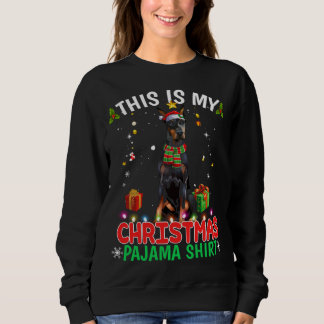 This is my Christmas Pajama XMAS Familiy Design Sweatshirt