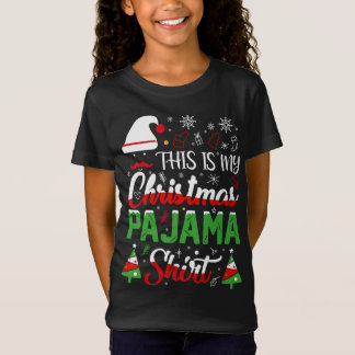 This Is My Christmas Pajama Xmas Family T-Shirt