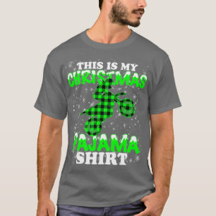 This is My Christmas Pajama Xmas Funny Dirt Bike T-Shirt