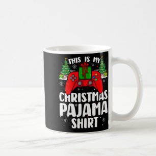 This Is My Christmas Pajamas Funny Video Game Game Coffee Mug
