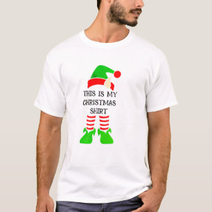 This Is My Christmas Tee, Funny Christmas Quotes T-Shirt