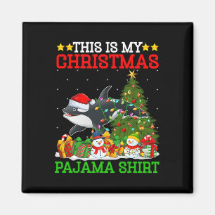 This Is My Christmas Tree Pyjamas Orca Lighting Ch Magnet