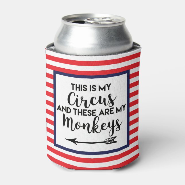 This is My Circus Can Cooler (Can Front)