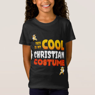 This Is My COOL CHRISTIAN COSTUME Halloween Kids T-Shirt