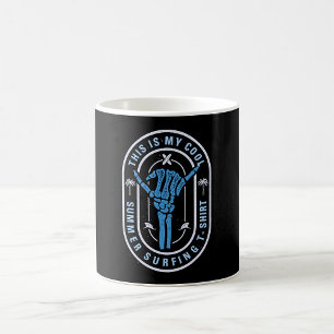 This Is My Cool Summer Surfing Coffee Mug
