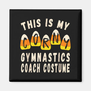 This Is My Corny Gymnastics Coach Costume Magnet